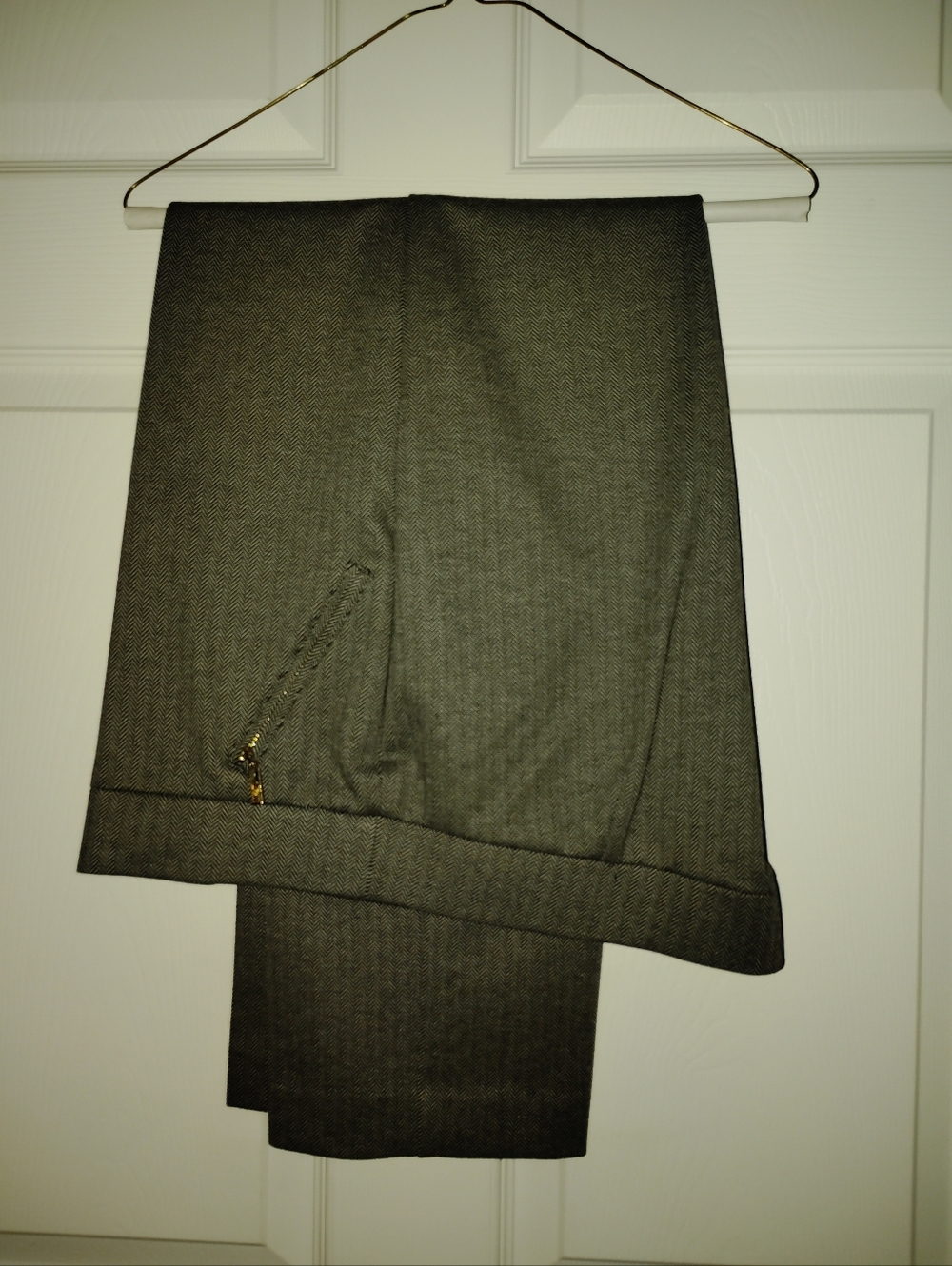 Anne Klein Women's Dress Pants in Charcoal Gray XL